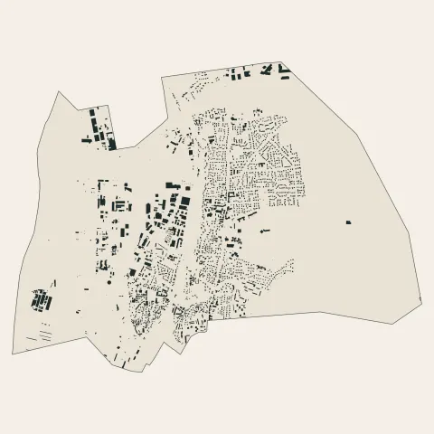 Feyzin : bâti