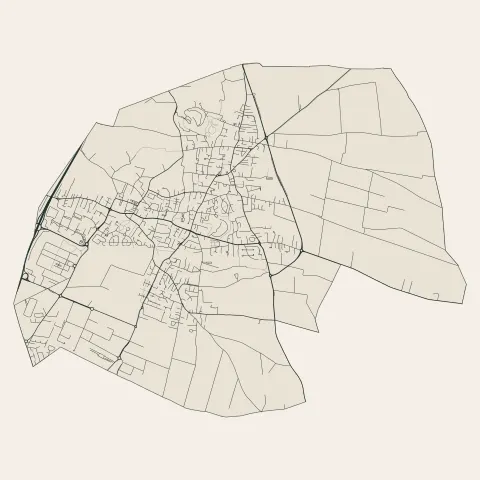 Genas : voies