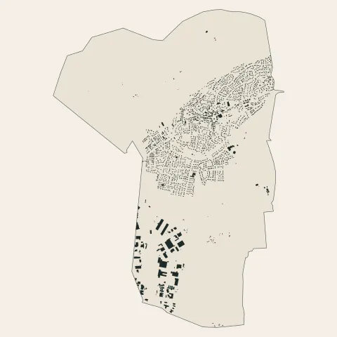 Jonage : bâti
