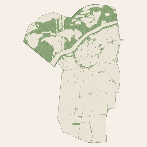 Jonage : bois, forêts et landes