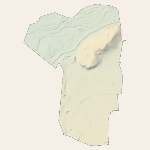 Jonage : relief