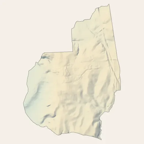 Montanay : relief
