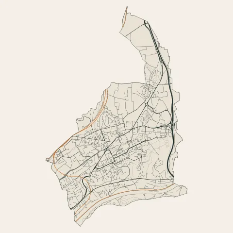 Rillieux-la-Pape : voies