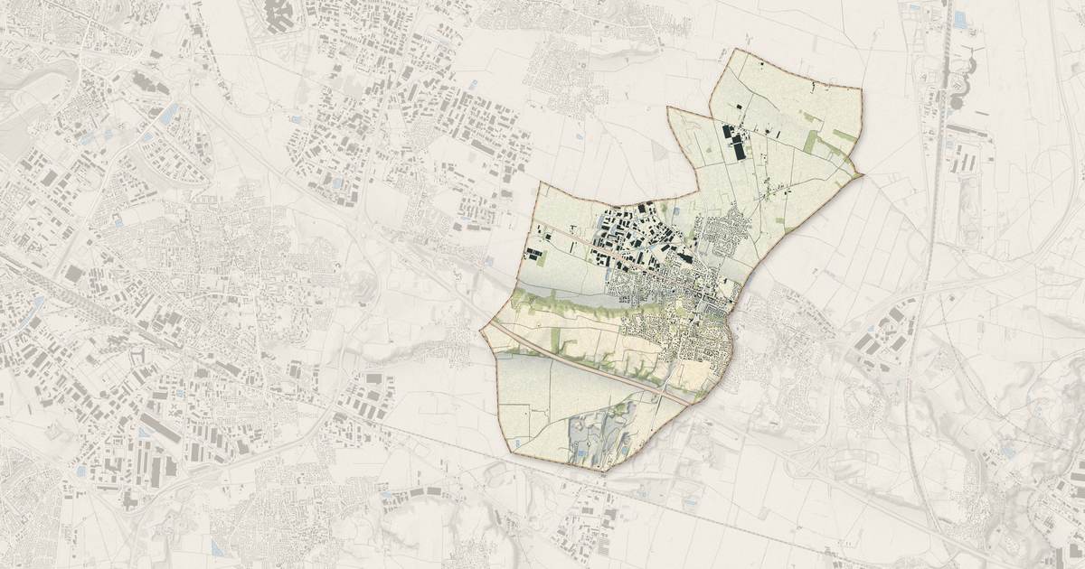 Portrait cartographique de Saint-Bonnet-de-Mure : relief, eau, forêts, bâti et voies, calculés à partir des données de l'IGN