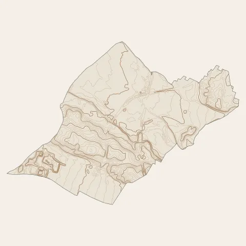 Saint-Laurent-de-Mure : courbes de niveau