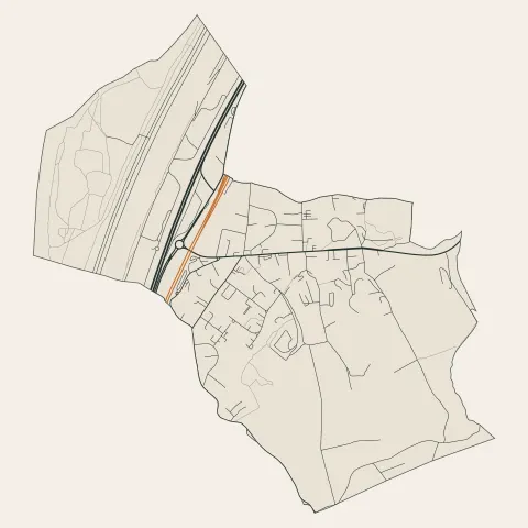 Sérézin-du-Rhône : voies