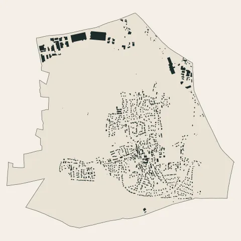 Toussieu : bâti