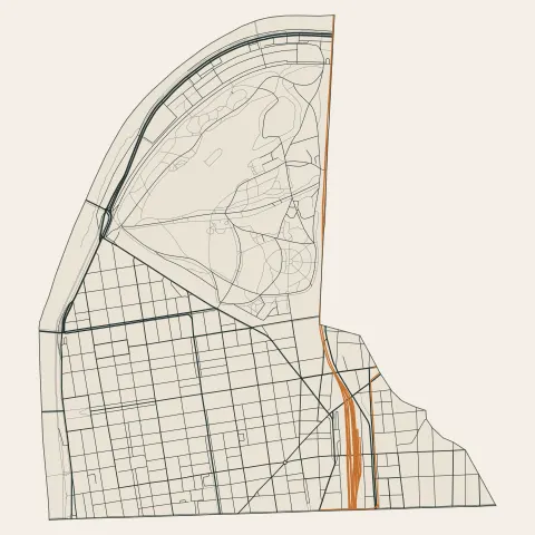 Lyon 6e Arrondissement : voies