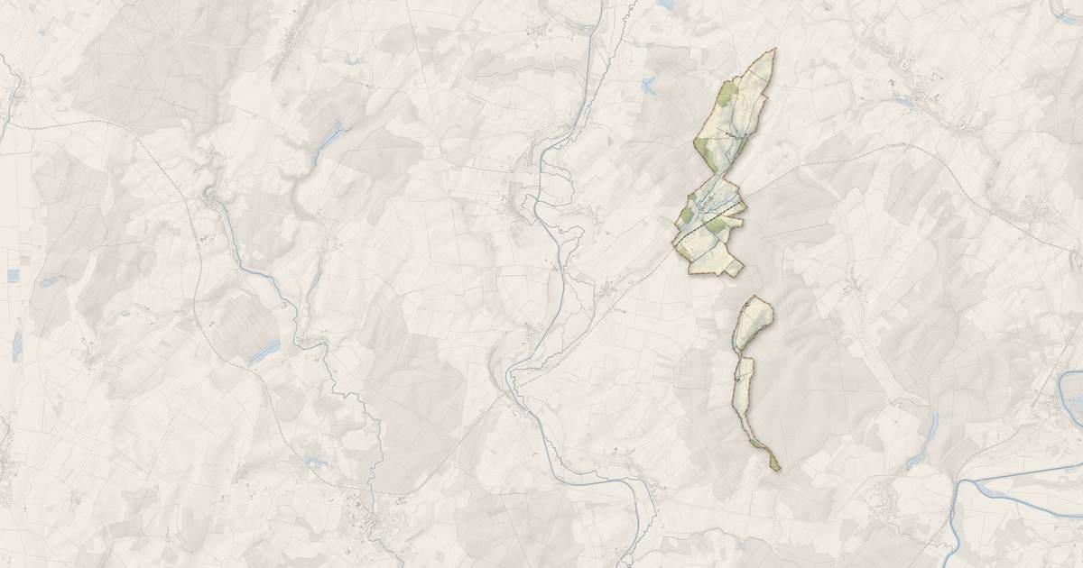 Portrait cartographique de Broye-les-Loups-et-Verfontaine : relief, eau, forêts, bâti et voies, calculés à partir des données de l'IGN