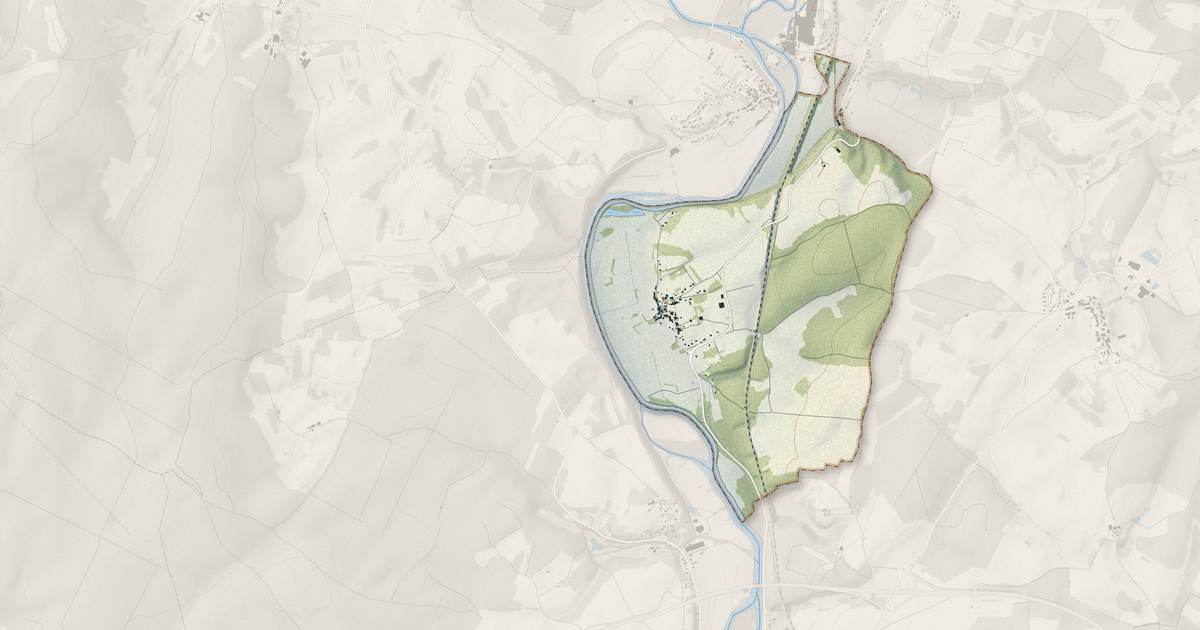 Portrait cartographique de Chaux-lès-Port : relief, eau, forêts, bâti et voies, calculés à partir des données de l'IGN