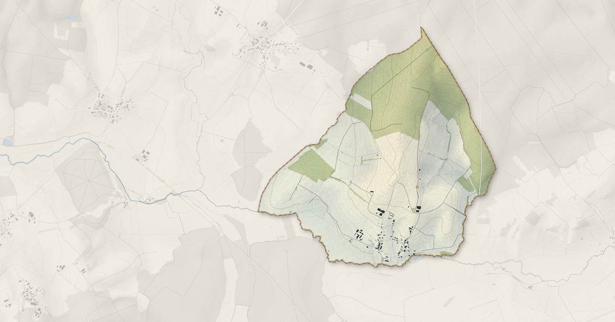 Portrait cartographique de Citey : relief, eau, forêts, bâti et voies, calculés à partir des données de l'IGN