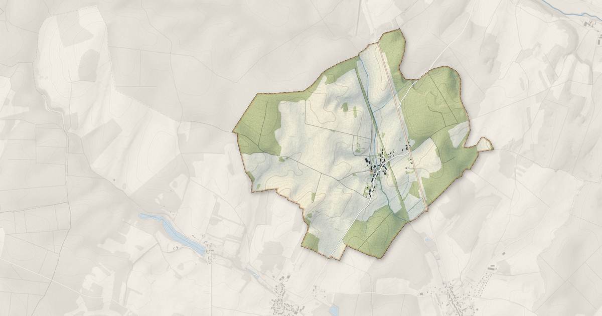 Portrait cartographique de Écuelle : relief, eau, forêts, bâti et voies, calculés à partir des données de l'IGN