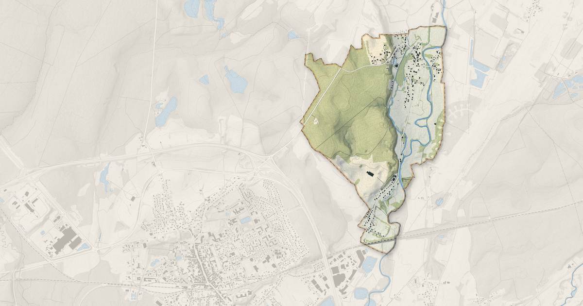Portrait cartographique de Froideterre : relief, eau, forêts, bâti et voies, calculés à partir des données de l'IGN