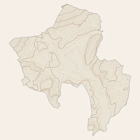 Héricourt : courbes de niveau