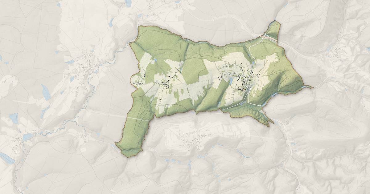 Portrait cartographique de Lomont : relief, eau, forêts, bâti et voies, calculés à partir des données de l'IGN