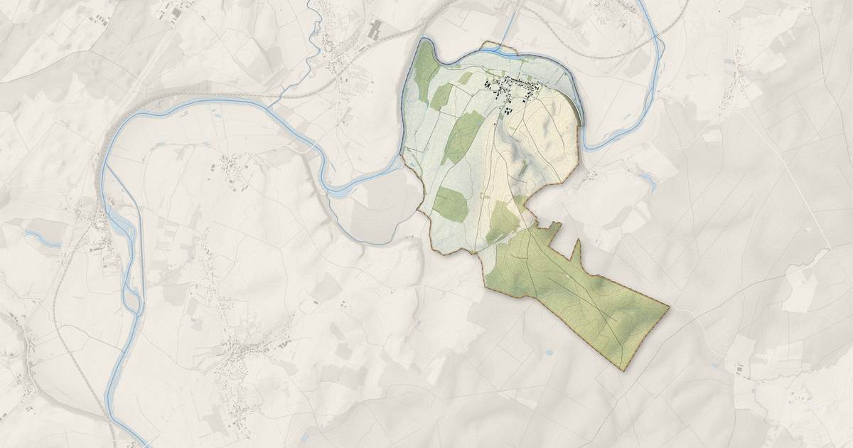 Portrait cartographique de Mercey-sur-Saône : relief, eau, forêts, bâti et voies, calculés à partir des données de l'IGN