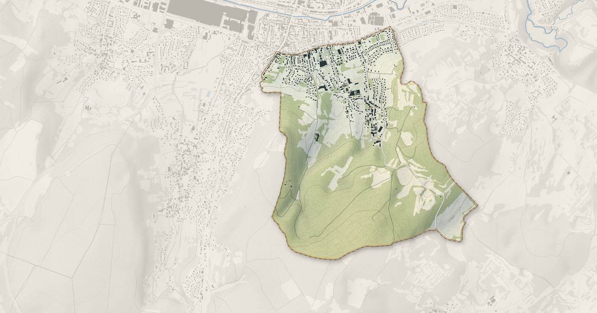 Portrait cartographique de Navenne : relief, eau, forêts, bâti et voies, calculés à partir des données de l'IGN