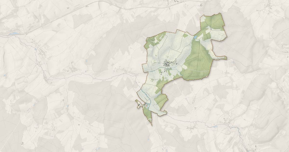 Portrait cartographique de Neuvelle-lès-la-Charité : relief, eau, forêts, bâti et voies, calculés à partir des données de l'IGN