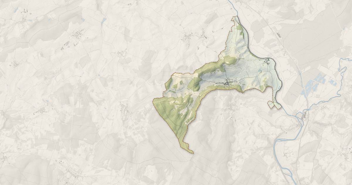 Portrait cartographique de Purgerot : relief, eau, forêts, bâti et voies, calculés à partir des données de l'IGN
