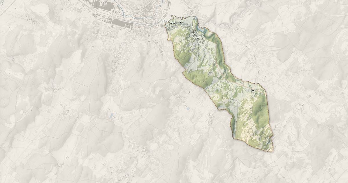Portrait cartographique de Quincey : relief, eau, forêts, bâti et voies, calculés à partir des données de l'IGN