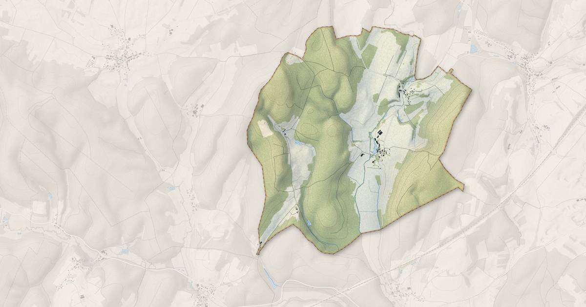 Portrait cartographique de Roche-sur-Linotte-et-Sorans-les-Cordiers : relief, eau, forêts, bâti et voies, calculés à partir des données de l'IGN