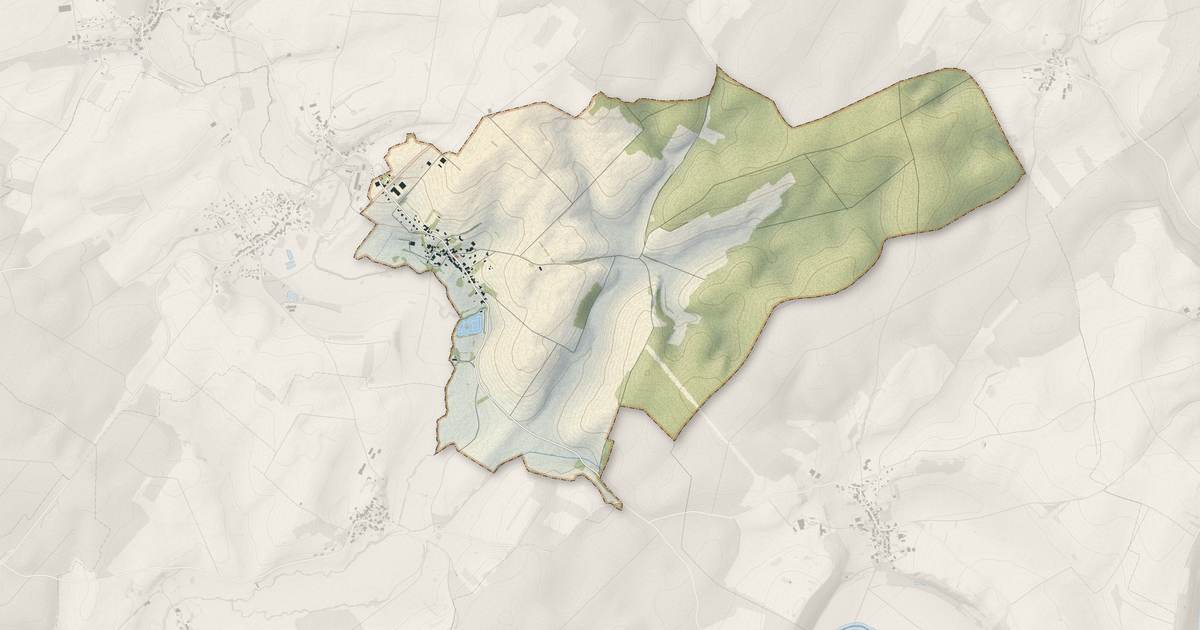 Portrait cartographique de Theuley : relief, eau, forêts, bâti et voies, calculés à partir des données de l'IGN