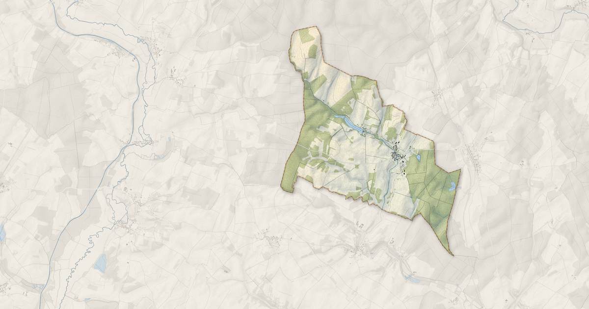 Portrait cartographique de Vars : relief, eau, forêts, bâti et voies, calculés à partir des données de l'IGN