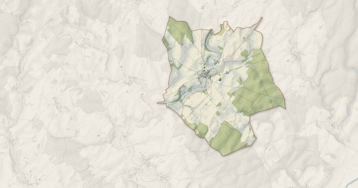 Portrait cartographique de Vauconcourt-Nervezain : relief, eau, forêts, bâti et voies, calculés à partir des données de l'IGN