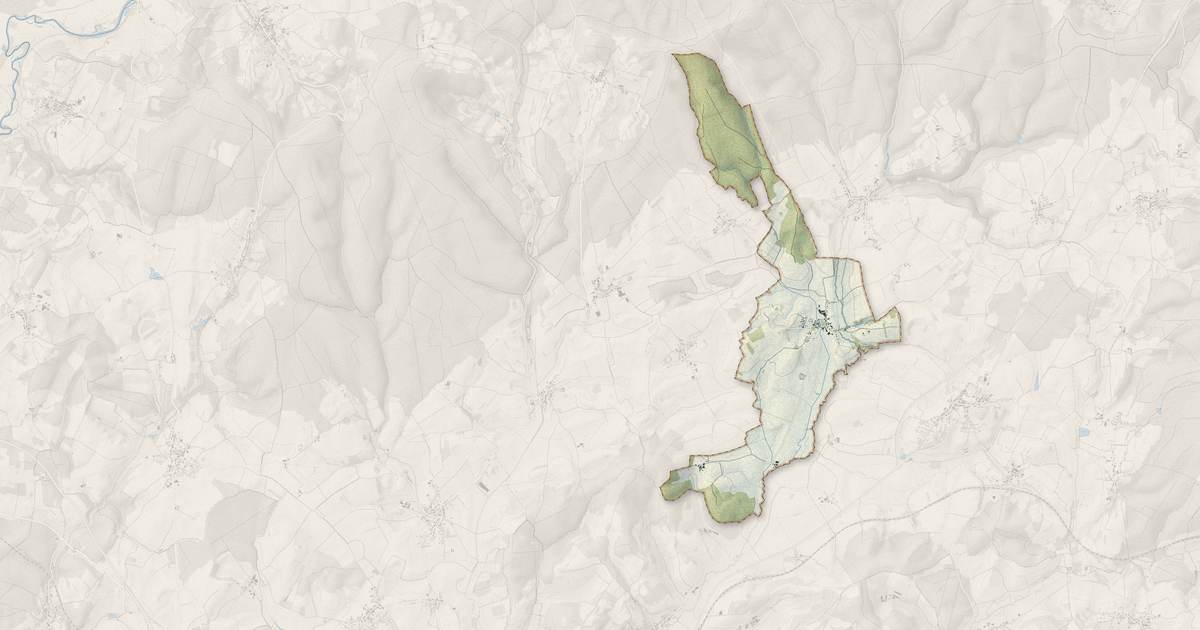 Portrait cartographique de La Villeneuve-Bellenoye-et-la-Maize : relief, eau, forêts, bâti et voies, calculés à partir des données de l'IGN