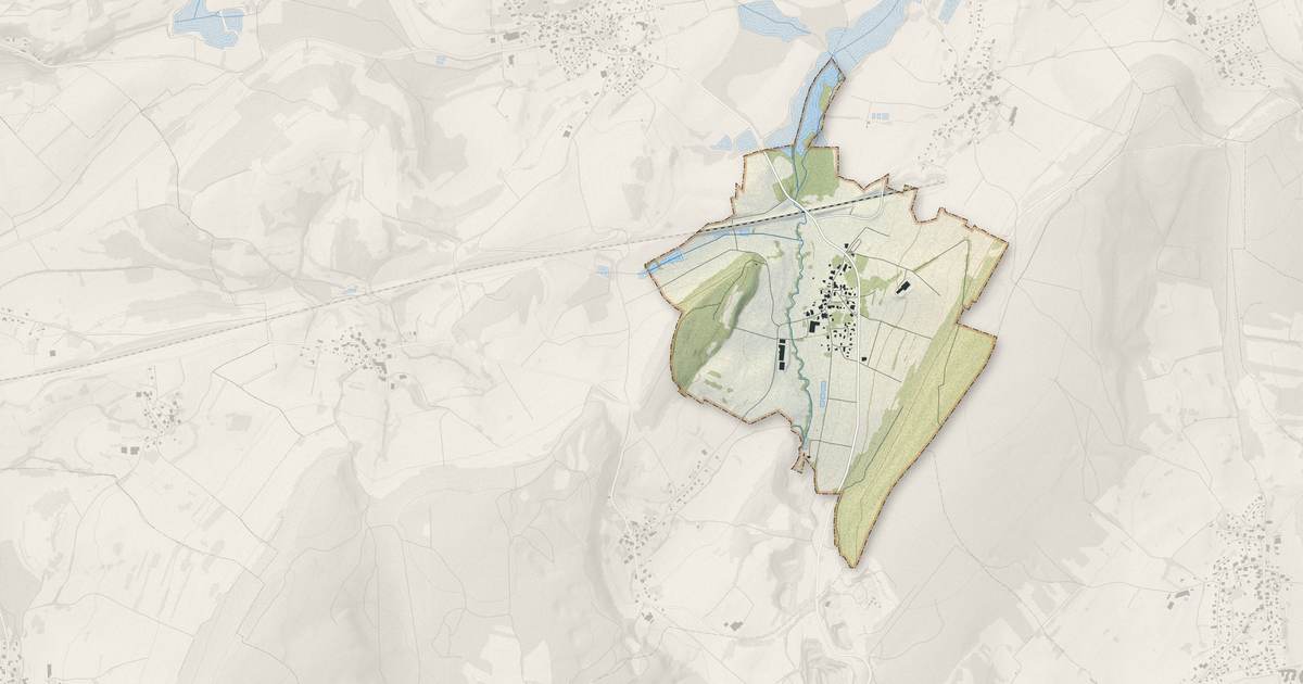 Portrait cartographique de Villers-sur-Saulnot : relief, eau, forêts, bâti et voies, calculés à partir des données de l'IGN