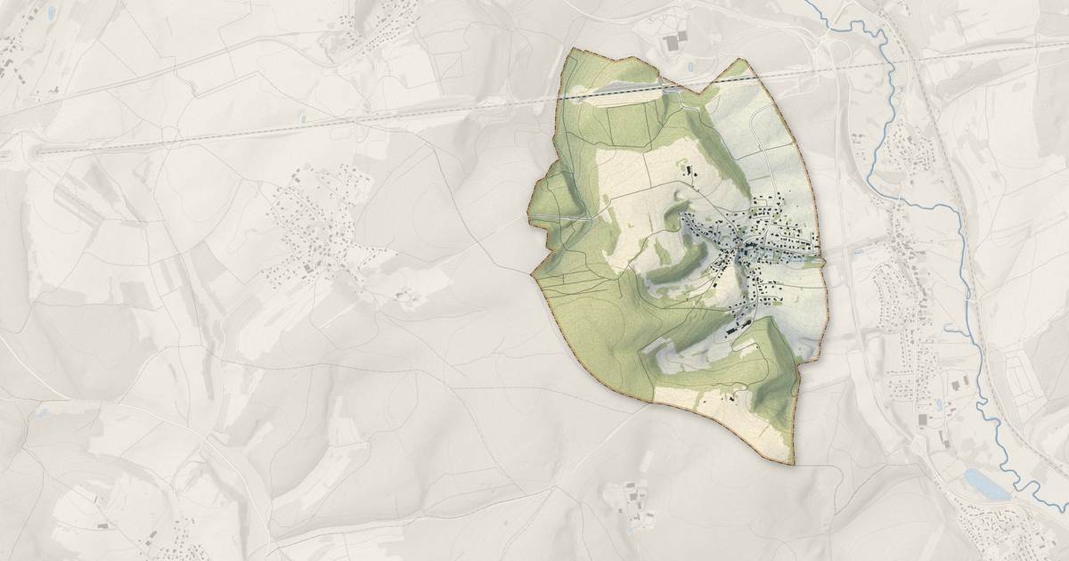 Portrait cartographique de Vyans-le-Val : relief, eau, forêts, bâti et voies, calculés à partir des données de l'IGN