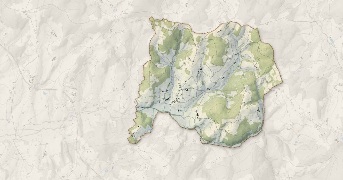 Portrait cartographique de Anglure-sous-Dun : relief, eau, forêts, bâti et voies, calculés à partir des données de l'IGN