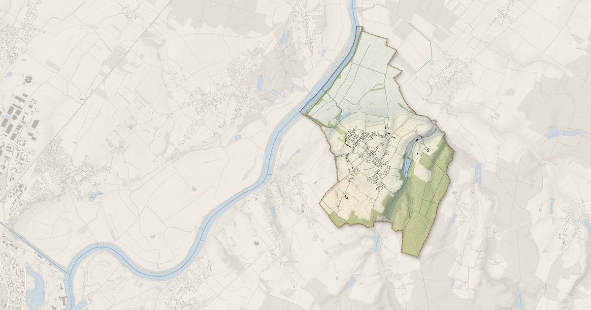 Portrait cartographique de Bey : relief, eau, forêts, bâti et voies, calculés à partir des données de l'IGN