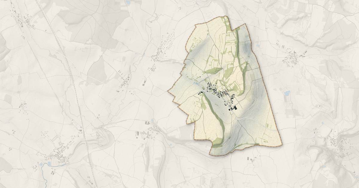 Portrait cartographique de Bissy-sur-Fley : relief, eau, forêts, bâti et voies, calculés à partir des données de l'IGN