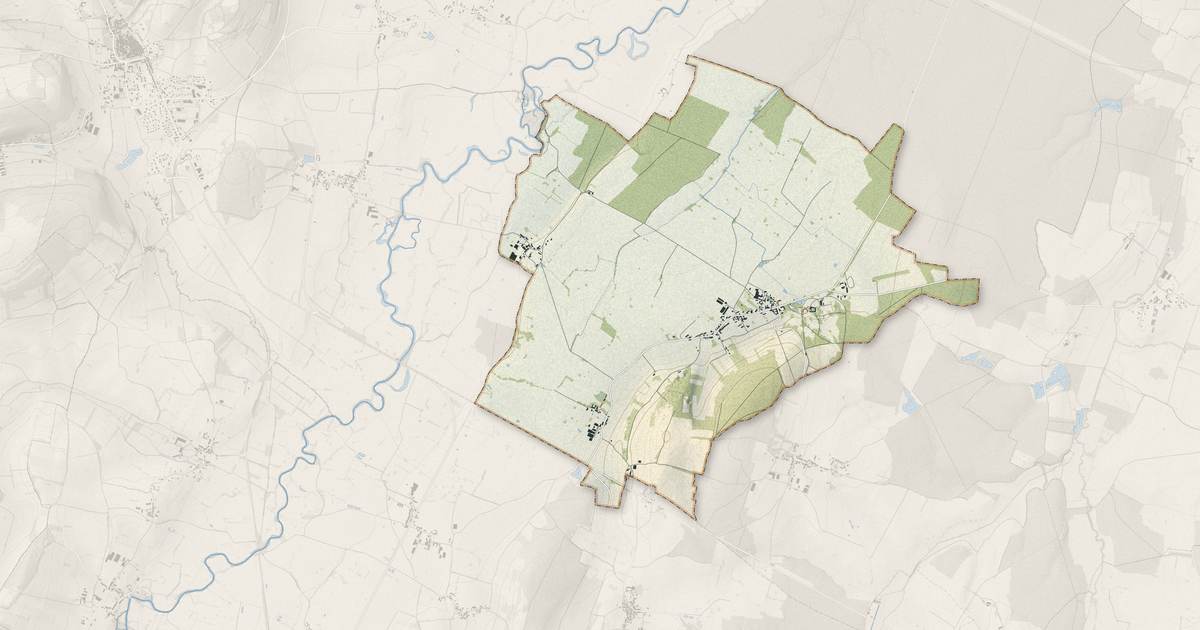 Portrait cartographique de Bresse-sur-Grosne : relief, eau, forêts, bâti et voies, calculés à partir des données de l'IGN