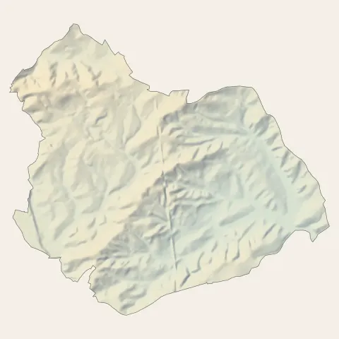 Le Breuil : relief