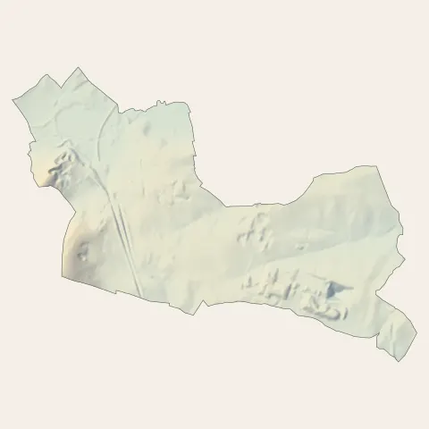 Chagny : relief