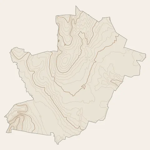 Charnay-lès-Mâcon : courbes de niveau