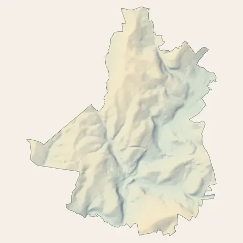 Charolles : relief