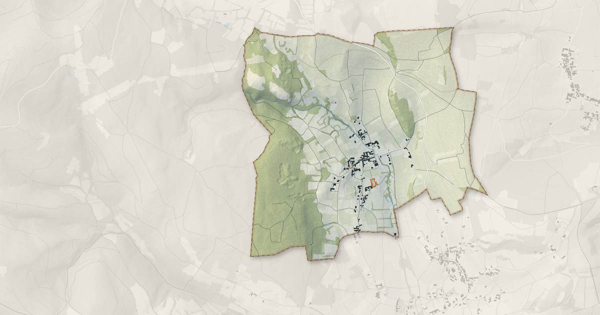 Portrait cartographique de Chasselas : relief, eau, forêts, bâti et voies, calculés à partir des données de l'IGN