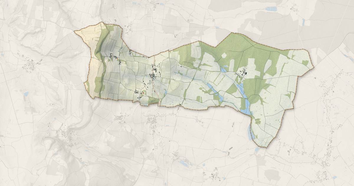 Portrait cartographique de Chenôves : relief, eau, forêts, bâti et voies, calculés à partir des données de l'IGN