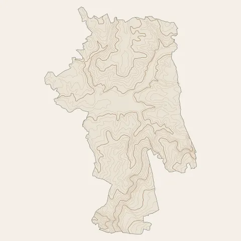 Ciry-le-Noble : courbes de niveau