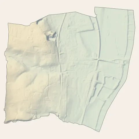 Crêches-sur-Saône : relief
