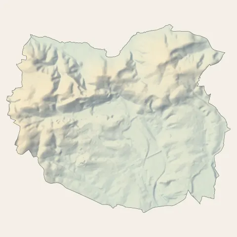 Le Creusot : relief