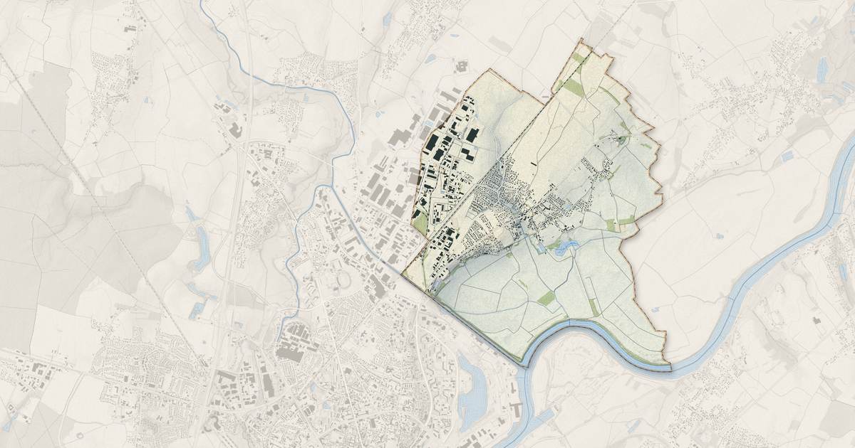 Portrait cartographique de Crissey : relief, eau, forêts, bâti et voies, calculés à partir des données de l'IGN