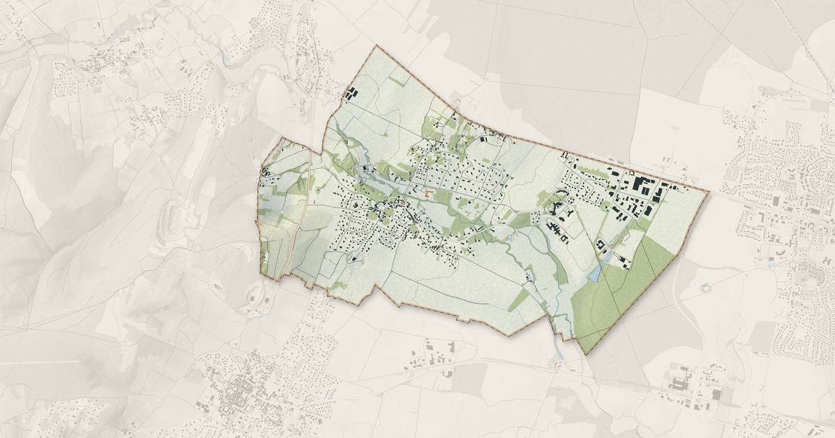 Portrait cartographique de Dracy-le-Fort : relief, eau, forêts, bâti et voies, calculés à partir des données de l'IGN