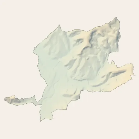Épinac : relief