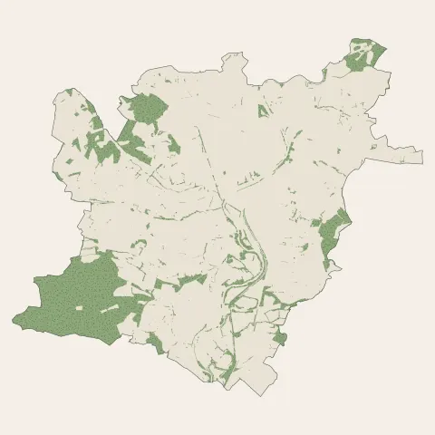 Gueugnon : bois, forêts et landes