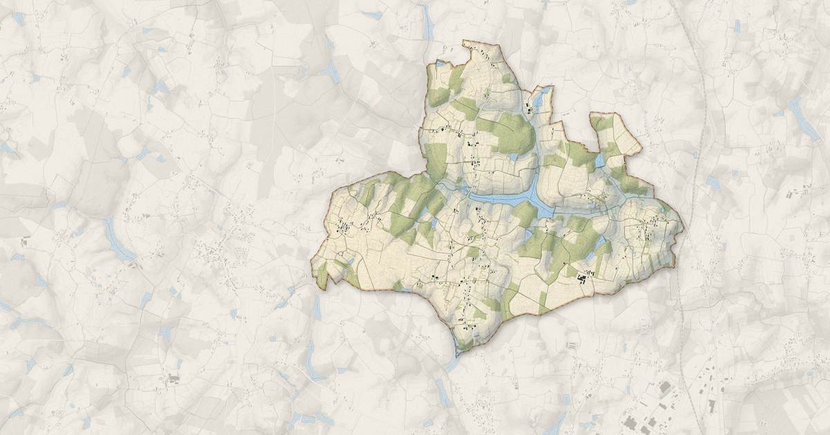 Portrait cartographique de Juif : relief, eau, forêts, bâti et voies, calculés à partir des données de l'IGN