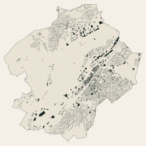 Montceau-les-Mines : bâti